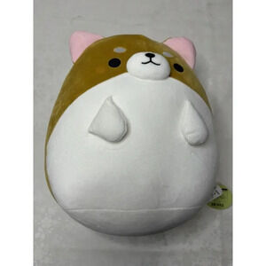 Takashoji Corgi Dog Puppy 14" Round 1 Arcade Japanese Plush BRAND NEW W/ TAGS